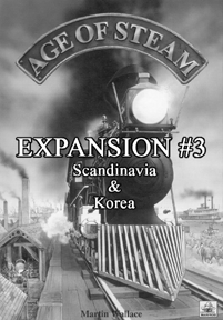 Age Of Steam Expansion #3 (Scandinavia and Korea) by Warfrog