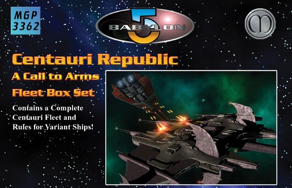 Babylon 5 - Centauri Republic Fleet Box Set by Mongoose Publishing