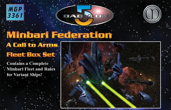 Babylon 5 - Minbari Federation Fleet Box Set by Mongoose Publishing