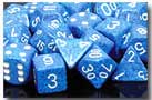 Dice - Speckled: Poly Set - Water (Set of 7) by Chessex Manufacturing