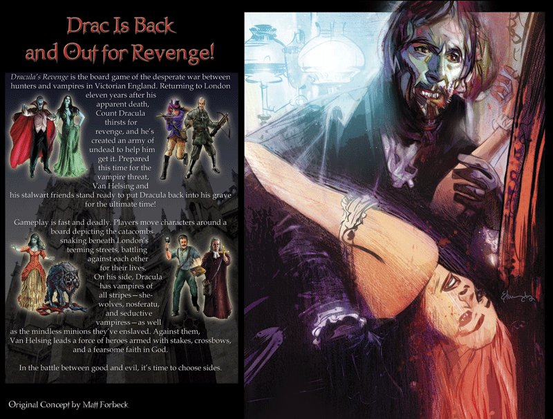 Dracula's Revenge Boardgame by Green Ronin Publishing
