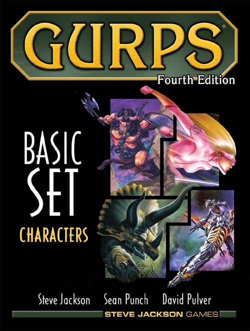 Gurps 4th Edition Basic Set Volume 1 - Characters by Steve Jackson Games