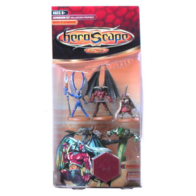 Heroscape Expansion Set - Heroes of Bleakwoode (Malliddon's Prophecy) - Wave 1 by Hasbro