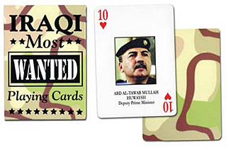 Iraqi Most Wanted Playing Cards by US Games Systems, Inc