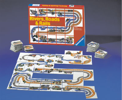 Rivers, Roads & Rails by Ravensburger