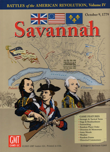 Savannah - American Revolution Series Vol. IV by GMT Games