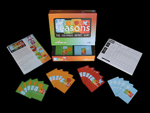Seasons - The Calendar Rummy Game by Dust Bunny Games