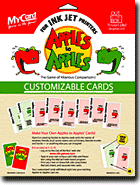 Apples to Apples Blank Cards (Inkjet) by Out of the Box Publishing