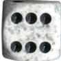 Dice - Speckled: 16 MM D6 Arctic (Set of 12) by Chessex Manufacturing