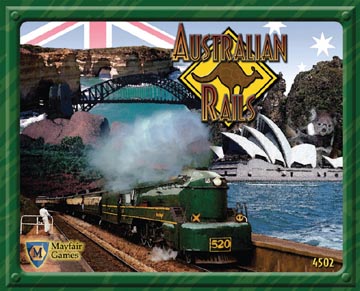 Australian Rails New Revised Edition by Mayfair Games