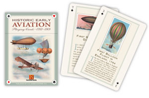 Historic Early Aviation Playing Cards (1783-1909) by US Games Systems, Inc