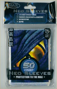 Card Sleeves - Large - Neo Dragon Eye - Blue (50) by Max Protection