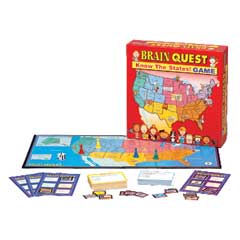 Brain Quest - Know the States! Geography Game by University Games