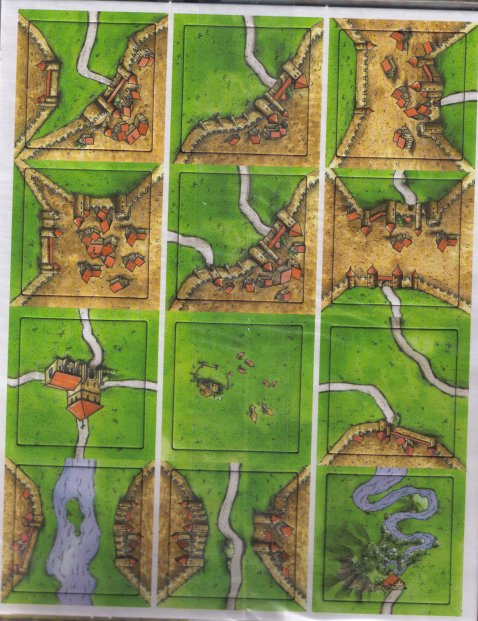 Carcassonne Pieces