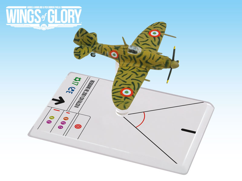 Wings of Glory WW2 : Reggiane Re.2001 Falco Ii (Cerretani) by Ares Games Srl