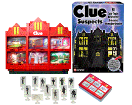 Clue Suspects by Winning Moves