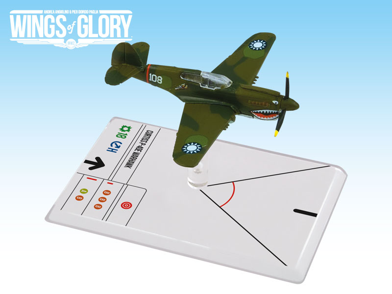 Wings of Glory WW2 : Curtiss P-40E Warhawk (Hill) by Ares Games Srl