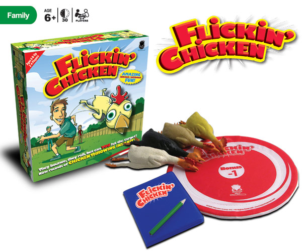 Flickin Chicken by Haywire Press