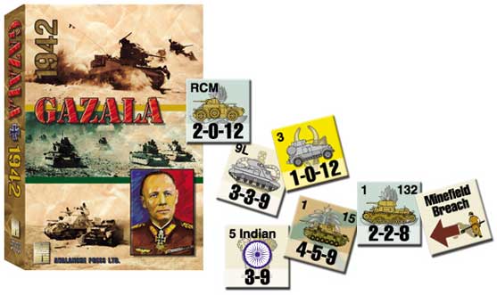 Gazala 1942 by Avalanche Press, Ltd.