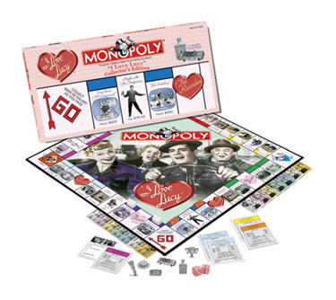 I Love Lucy Collector's Edition Monopoly Board Game by USAopoly