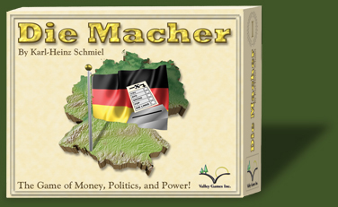 Die Macher (reprint 2006) by Valley Games, Inc.
