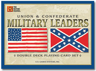 Union and Confederate Military Leaders (2 deck playing cards) by US Games Systems, Inc