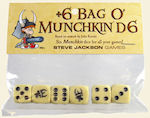 +6 Bag o' Munchkin d6 by Steve Jackson Games