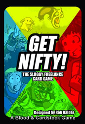 Get Nifty!: The Sluggy Freelance Card Game by Blood 