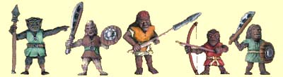 Gargun Miniatures (10) by Columbia Games