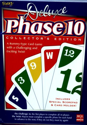 Phase 10 Deluxe Card Game by US Games Systems