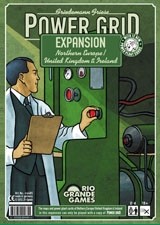 Power Grid Northern Europe/United Kingdom & Ireland Expansion by Rio Grande Games