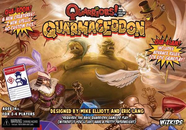 Quarriors! Quarmageddon Expansion by WizKids/NECA