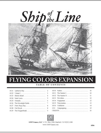 Flying Colors: Ship of the Line by GMT Games