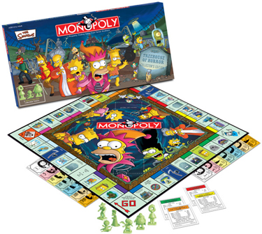 Simpsons Treehouse/Horrors Monopoly by USAOpoly