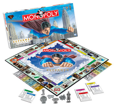 Superman Returns Collector's Edition Monopoly by USAOpoly