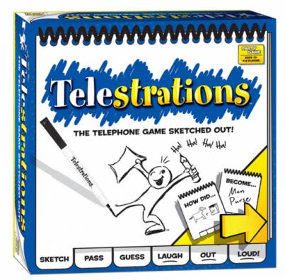 Telestrations Party Game by USAOpoly