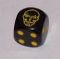 Death Dice - Black with Yellow by Flying Buffalo Inc.