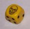 Death Dice - Yellow with Black by Flying Buffalo Inc.