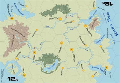 Victory Map 12 (Steppe 2) by Columbia Games