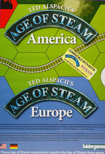 Age of Steam Expansion - America / Europe by Bezier Games