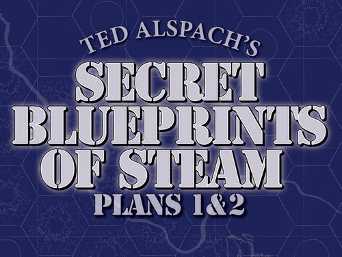 Age of Steam Expansion - Secret Blueprints Plans 1 & 2 by Bezier Games