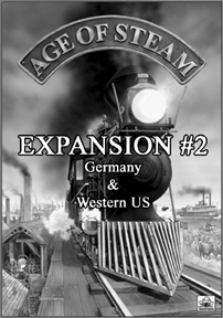 Age Of Steam Expansion #2 (Western US & Germany) by Warfrog