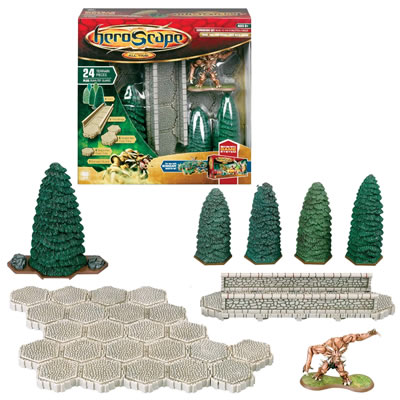 Heroscape - Large Expansion Set - Road to the Forgotten Forest by Hasbro