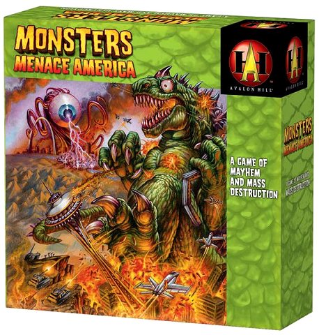Monsters Menace America by Avalon Hill