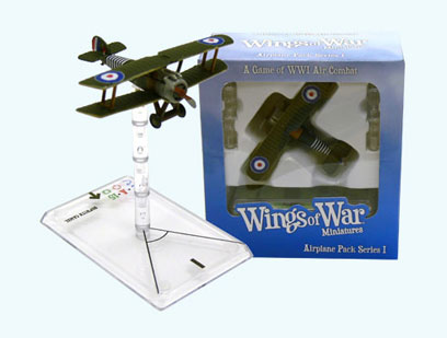 Wings Of War miniatures : Sopwith Camel William Barker (United Kingdom) by Fantasy Flight Games