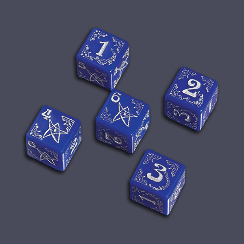 Arkham Horror: Blessed Dice Set by Fantasy Flight Games