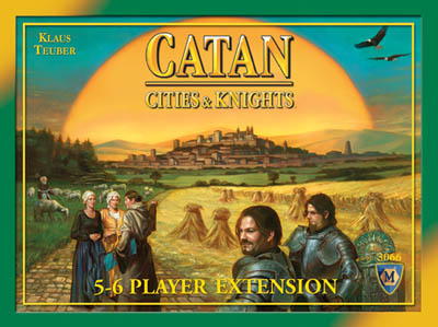 Settlers Of Catan Board Game : Cities & Knights 5-6 Player Extension by Mayfair Games