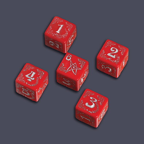 Arkham Horror: Cursed Dice Set by Fantasy Flight Games