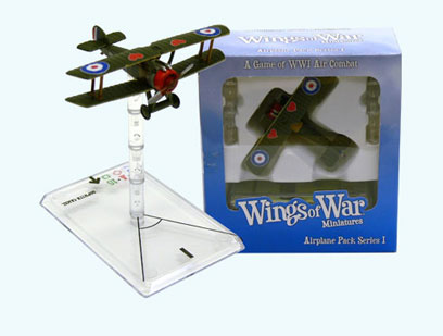 Wings Of War miniatures : Sopwith Camel Aubrey Beauclerk Ellwood (United Kingdom) by Fantasy Flight Games
