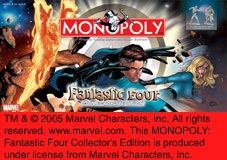 Fantastic Four Monopoly by USAOpoly